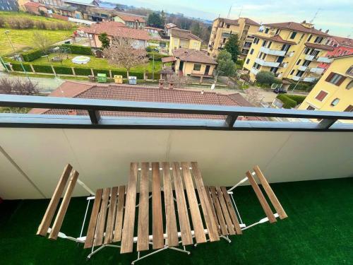 Balkón nebo terasa v ubytování Gaelle Voghera apartment