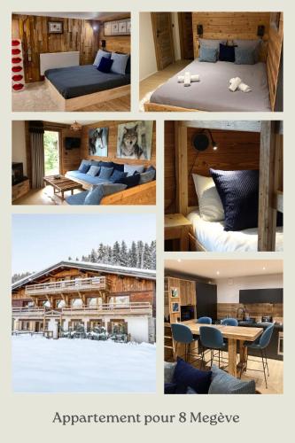 Le Chalet 138 Megève appartement pour 8