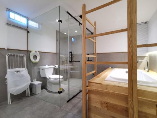 Koupelna v ubytování Suzhou Xugusu B&B-Tangyinci Taohuawu Branch