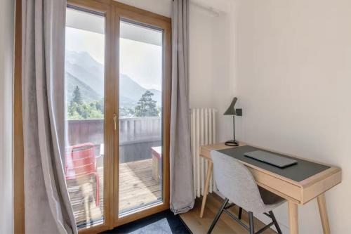 Mont-Blanc View - Panoramic Balcony - Chamonix Centre