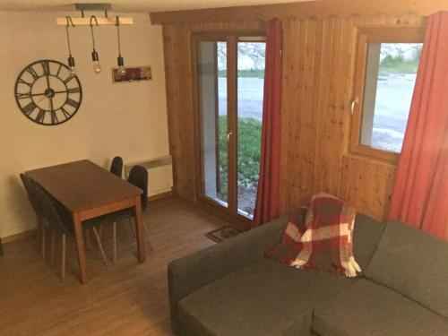 Posezení v ubytování Pied des pistes à Molines en Queyras
