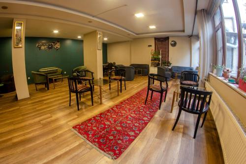 Posezení v ubytování Baykara Hotel