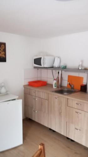 Una cocina o zona de cocina en Ubytování Lumik