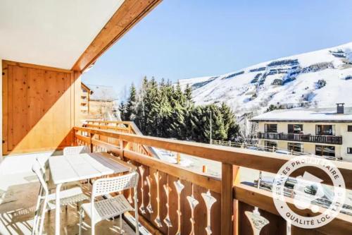 Appartement chaleureux aux Deux Alpes - 68 m² - Vue montagne