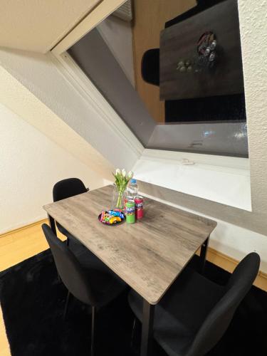 Μια τηλεόραση ή/και κέντρο ψυχαγωγίας στο Paderborn Apartment