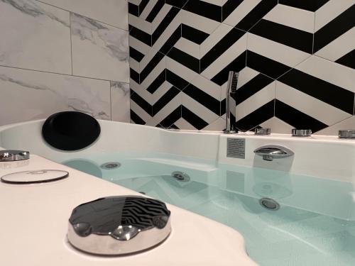 Ảnh trong thư viện ảnh của ROMEO 300 m du lac jacuzzi garage ở Annecy