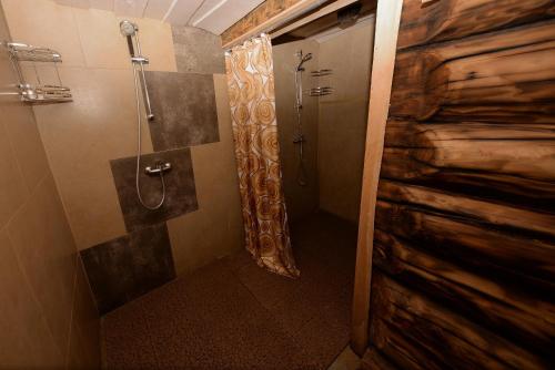 Koupelna v ubytování Resort Stariy Prud