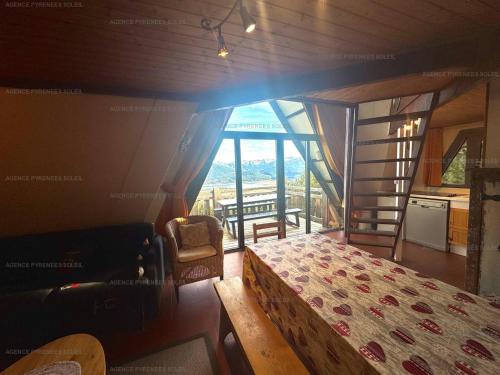 Chalet 6 couchages avec balcon et parking aux Angles - FR-1-295-170