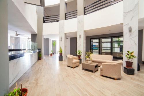 Posezení v ubytování Hotel Galería del Ángel