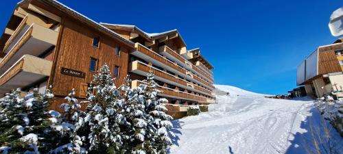 Το Appartement Ski aux pieds τον χειμώνα
