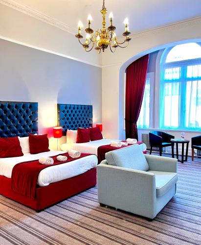 Best Western The Grand Hotel Hartlepoolにあるシーティングエリア