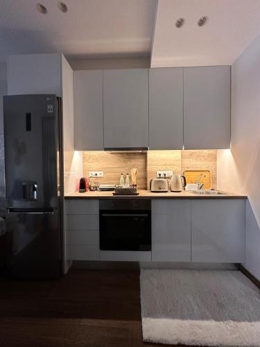 Dapur atau dapur kecil di Emilys Apartment