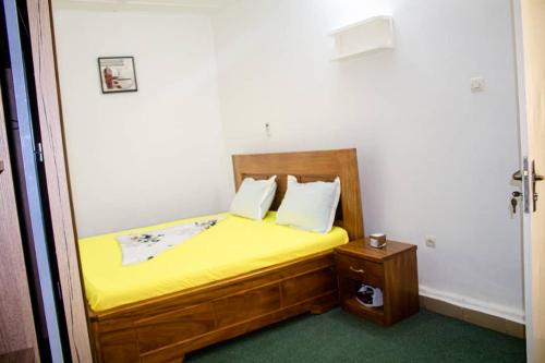 En eller flere senge i et værelse på Maison indépendante proche du Centre-ville