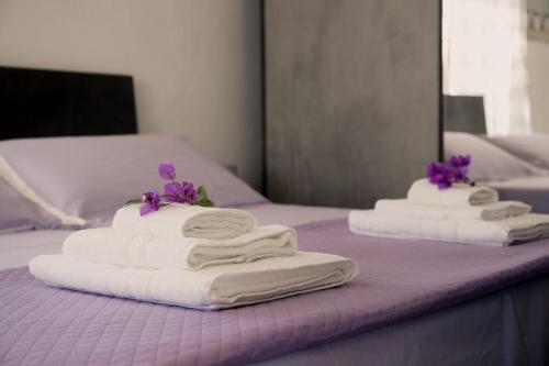 Ένα ή περισσότερα κρεβάτια σε δωμάτιο στο Villa Teresa, relax in Valle d'Itria