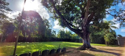 Taman di luar Sitio Religare