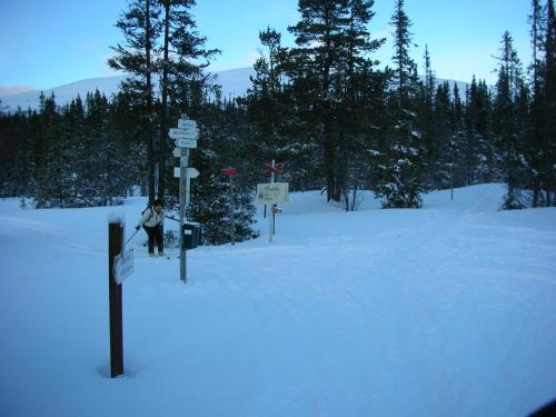 Åre, Trillevallen stuga Zack durante el invierno