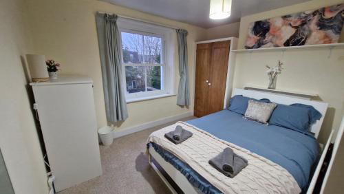 Voodi või voodid majutusasutuse Charming Flat in Wimbledon toas