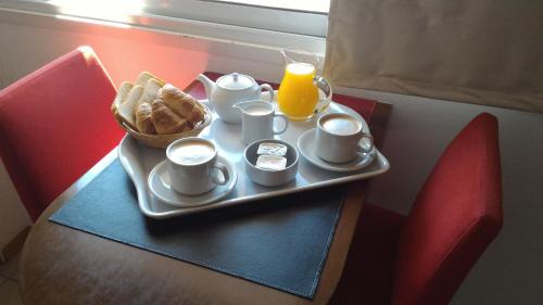 Morgenmad for gæster der bor på Livin' Residence Rosario