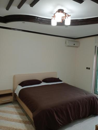 Ένα ή περισσότερα κρεβάτια σε δωμάτιο στο Beautiful villa Near the beach