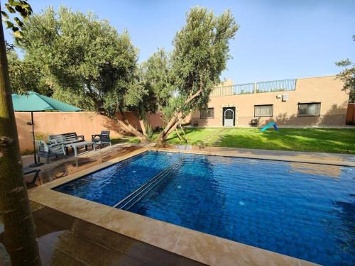 Bazén v ubytování Villa Olive View à Marrakesh sans vis-à-vis nebo v jeho okolí