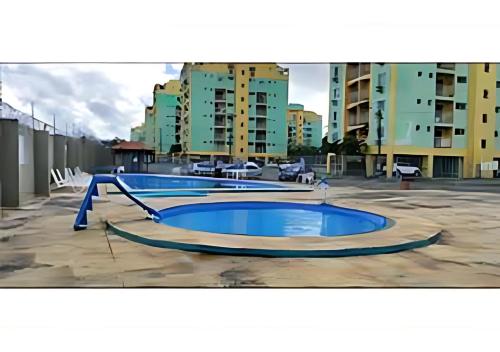 Baseinas apgyvendinimo įstaigoje Residence -10 minutos andando até o Estadio do Mangueirão arba netoliese