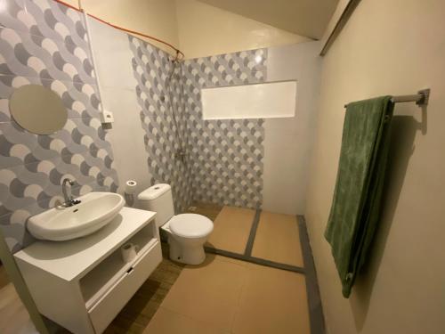 Koupelna v ubytování Two Brothers Guesthouse