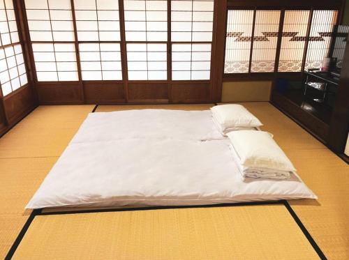BLO富津市大堀-Private Villa in Futtsuにあるベッド