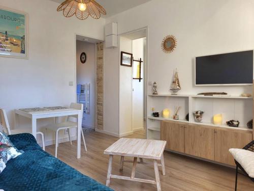 Studio cosy avec parking, à 100m du centre, proche plage - FR-1-788-47