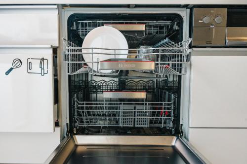 Dapur atau dapur kecil di Tokyo Cabin