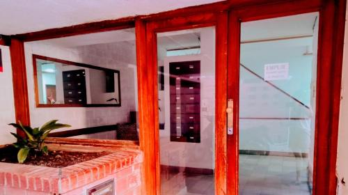 Ένα μπάνιο στο Departamento Plaza Centro