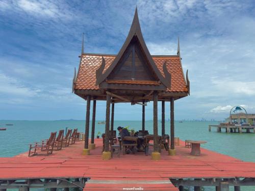 Landskap semula jadi dekat dengan resort