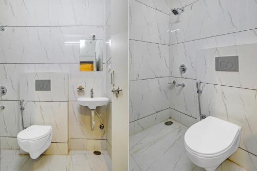 Bilik mandi di Super Townhouse Pine Tree
