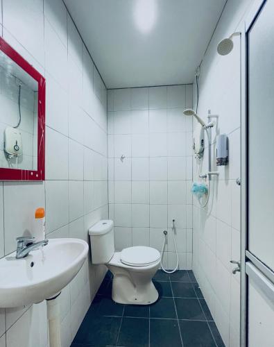 Koupelna v ubytování Roomstay TBK