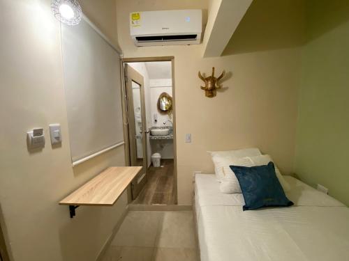 Postel nebo postele na pokoji v ubytování Almabella Hotel