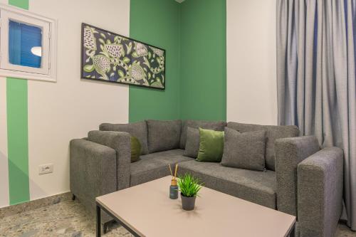 Χώρος καθιστικού στο Sama Studios in Mar Mikhael