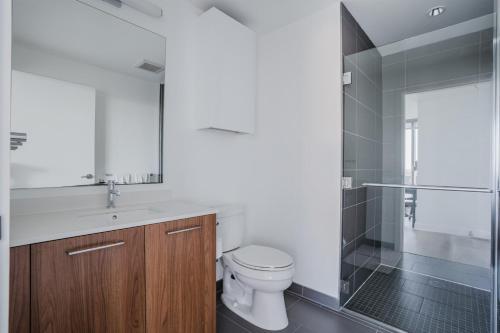 Koupelna v ubytování Blueground Rincon Hill pool wd nr Embarcadero SFO-1795