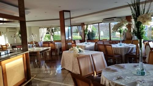 Restoran atau tempat lain untuk makan di Maitá Palace Hotel