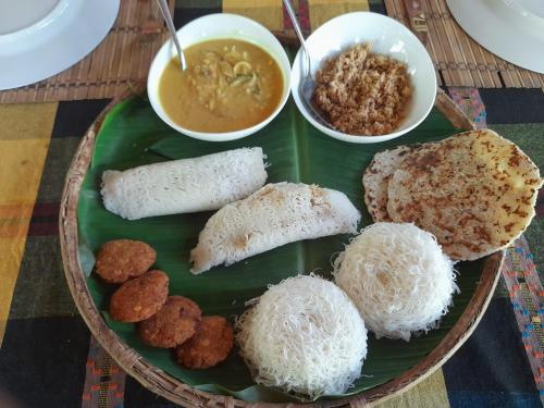 Mad på bed and breakfast-stedet eller i nærheden