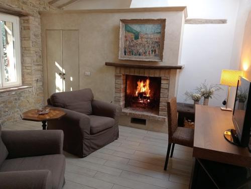 Posezení v ubytování Relais Casamassima