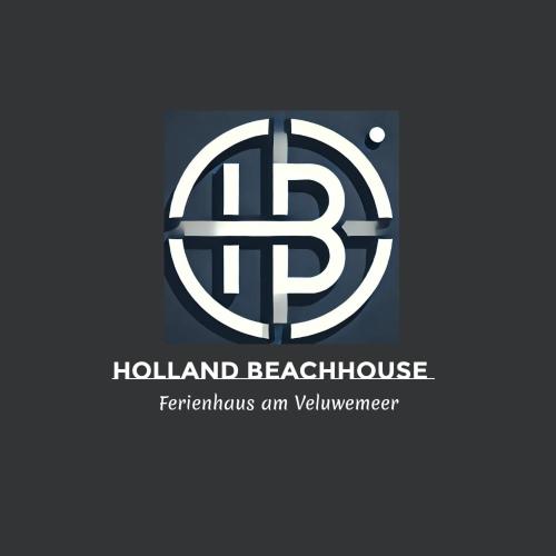 a letter b logo in a circle logo templates at Das Holland Beachhouse, modern eingerichtet, in schöner Lage am Veluwemeer, inklusive Garten, Terrasse am Wasser, Parkplatz und WLAN in Hulshorst