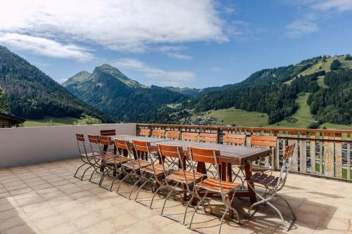 Grand Chalet Les 4 Vents, Morzine, vue sublime