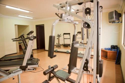 Pusat kecergasan dan/atau kemudahan kecergasan di Maitá Palace Hotel