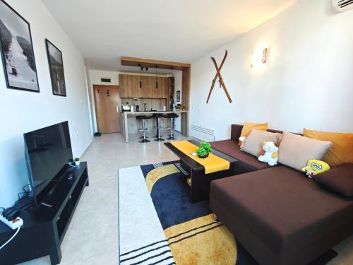 TV a/nebo společenská místnost v ubytování Friendly apartment -top location