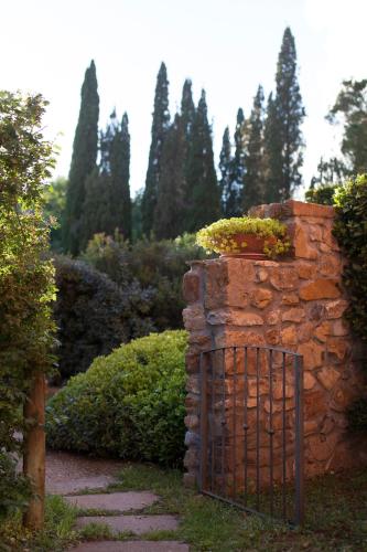 Jardín al aire libre en Agriturismo Bio Podere Doganelle
