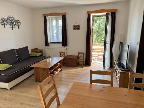 Μια τηλεόραση ή/και κέντρο ψυχαγωγίας στο Apartmán U Lišek