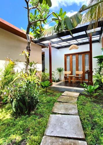 Zahrada ubytování Kies Villas Lombok