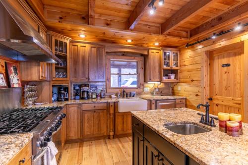 Una cocina o zona de cocina en Hidden Ridge