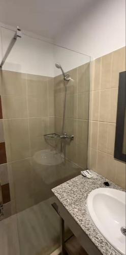 Koupelna v ubytování Hotel Nalba-Dalia Jupiter