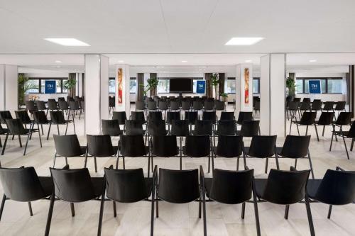 El área de trabajo o centro de convenciones de NH Amsterdam Zuid