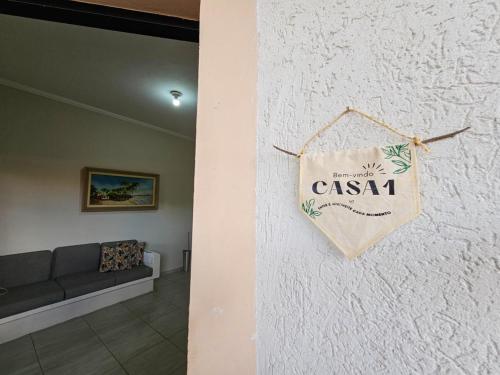 Certifikát, hodnocení, plakát nebo jiný dokument vystavený v ubytování Refúgio em Brotas - Próximo ao Parque dos Saltos - Casa 1
